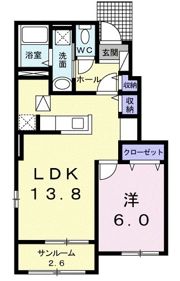 サニーレジデンスⅢの間取り画像