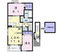 ストリングスⅢの間取り画像