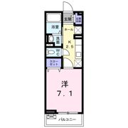ヴィラ松原の間取り画像