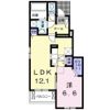 アベニアⅡの間取り画像