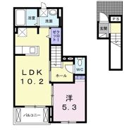 イースト アヴェニューAの間取り画像