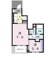 イースト アヴェニューBの間取り画像