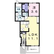 エスペラール Ⅲの間取り画像