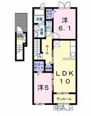 ラ ナチュールⅠの間取り画像