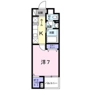 グレンツェン茨木の間取り画像