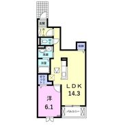 コンフォーティアの間取り画像