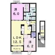 ラグーンサイド 桜の間取り画像