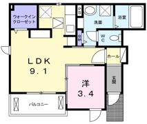 フィオーレ サンアイの間取り画像