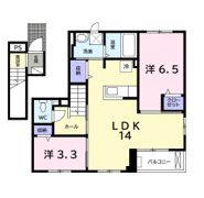 サンシャインⅥの間取り画像