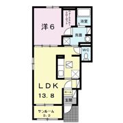 クオーレ B棟の間取り画像