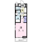 フラットワン・原の間取り画像