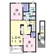 セレッソ入輪戸Ⅰの間取り画像