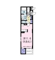 カルムアビタシオン 宇治伊勢田の間取り画像