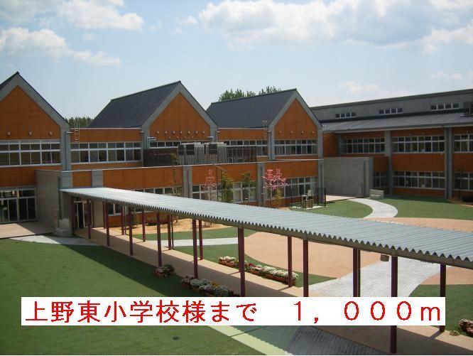 近くの上野東小学校まで1,000m(徒歩13分)