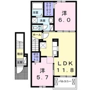 オアゾ福知山の間取り画像
