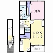 コトン ヴァリの間取り画像