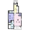 サニー フラットの間取り画像