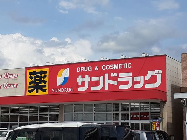 近くのサンドラッグ国分店まで1,300m(徒歩17分)