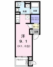 レリア立川の間取り画像