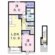 ルシール 名東Aの間取り画像