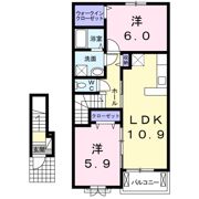 ルシール 名東Aの間取り画像