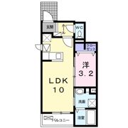 ボヌールⅠの間取り画像