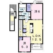 ロワイヤル・フレーズ Bの間取り画像
