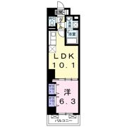 ディアコート武蔵の間取り画像