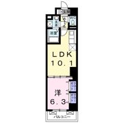 ディアコート武蔵の間取り画像