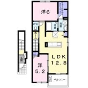 グラン ノワール Ⅱの間取り画像