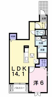 ヴィーナスの間取り画像
