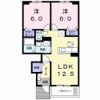 プレジール Bの間取り画像