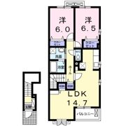 プロムナード小深田の間取り画像