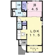 メゾン相生Ⅲの間取り画像