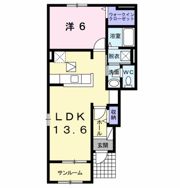 プレミアコート鹿嶋Ⅱの間取り画像