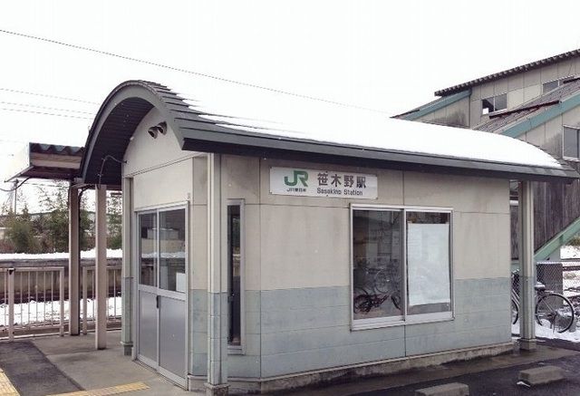 近くのＪＲ奥羽本線笹木野駅まで600m（徒歩8分）