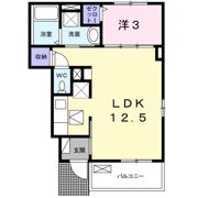 フルールKの間取り画像