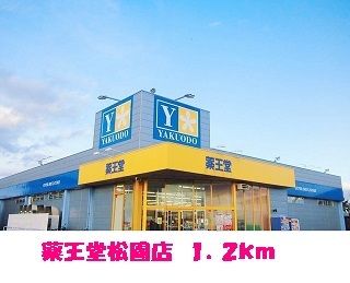 近くの薬王堂松園店まで1,200m(徒歩15分)