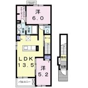 エルドラード葵Ⅰの間取り画像