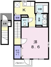 ミルト江古田の間取り画像