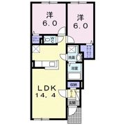 プリムローズⅡの間取り画像