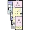 サラスバーテ Bの間取り画像