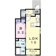 レジデンス アンジュAの間取り画像