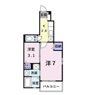 プチフローラ 北野田Ⅲの間取り画像