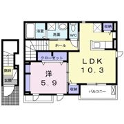 サン住吉双葉Ⅰの間取り画像