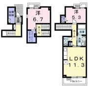 ウィステリア プラスの間取り画像