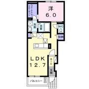 ローズ ヒルズ Hの間取り画像