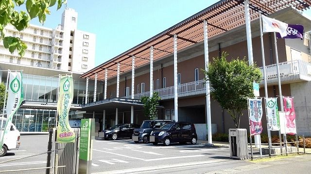 近くの大在市役所まで1,100m（徒歩14分）