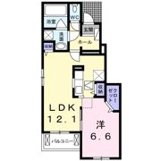 アネシス木太Bの間取り画像