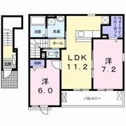 ルミエール ヴォアレAの間取り画像